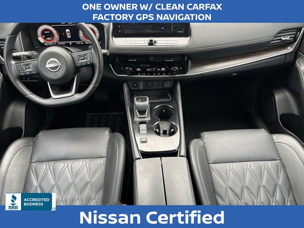 Certified 2024 Nissan Rogue Platinum image 2