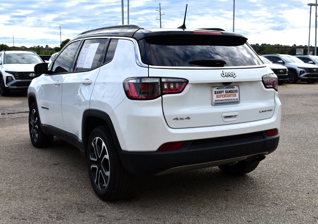 Used 2022 Jeep Compass Limited AWD/4WD image 4