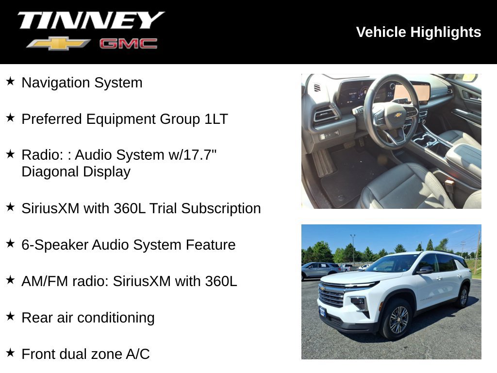Used 2025 Chevrolet Traverse LT FWD image 6