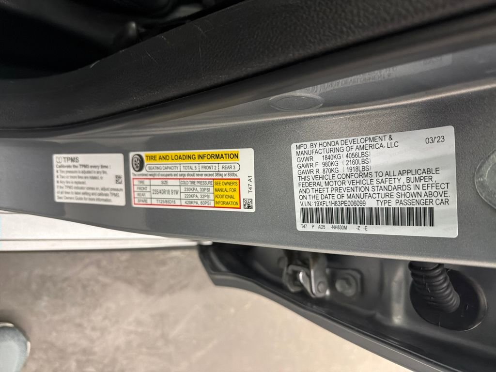 Used 2023 Honda Civic Sport Touring image 28