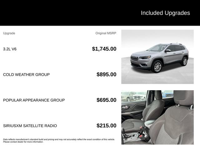 Used 2019 Jeep Cherokee Latitude w/ Cold Weather Group AWD/4WD image 5