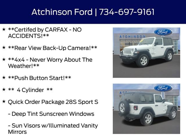 Used 2018 Jeep Wrangler Sport S image 4