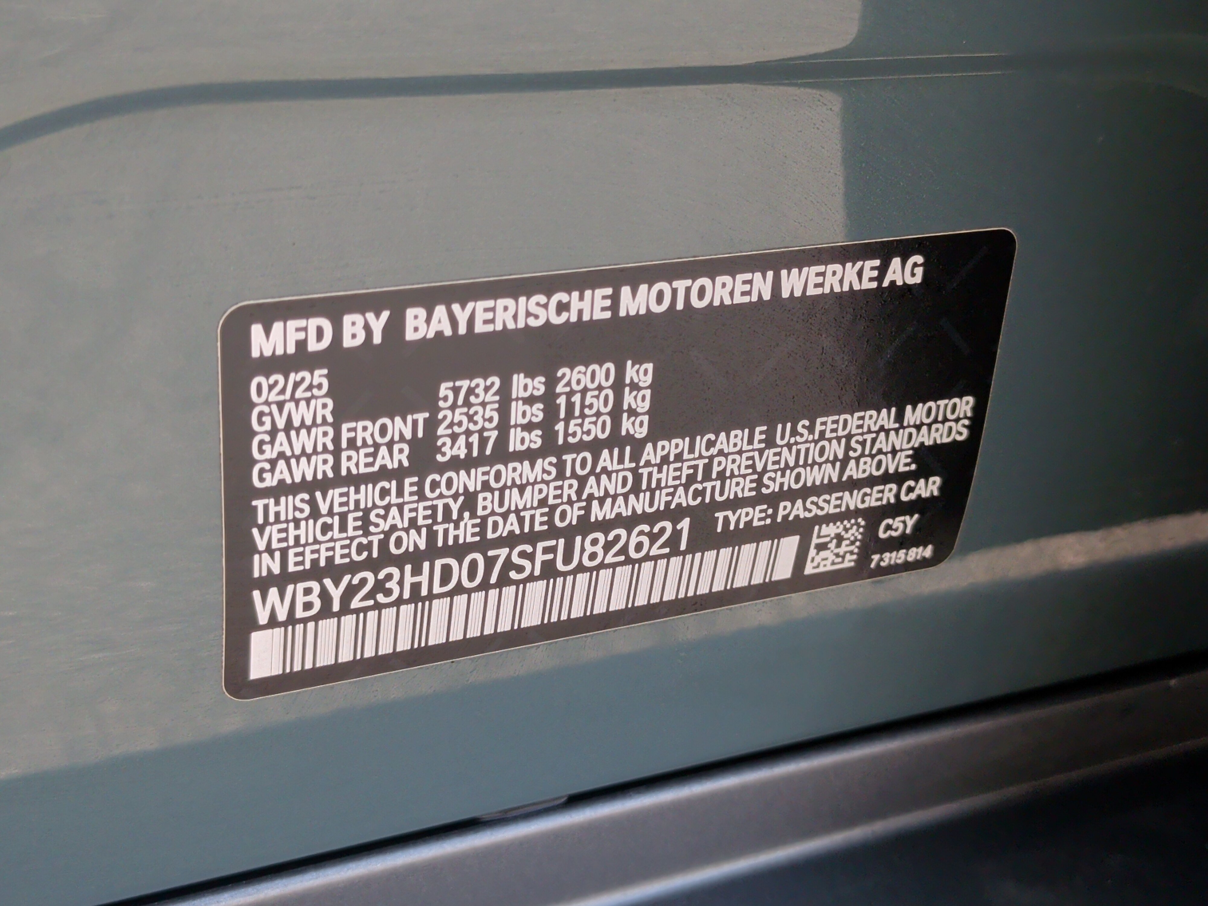 Certified 2025 BMW i4 eDrive40 w/ Parking Assistance Package RWD image 38