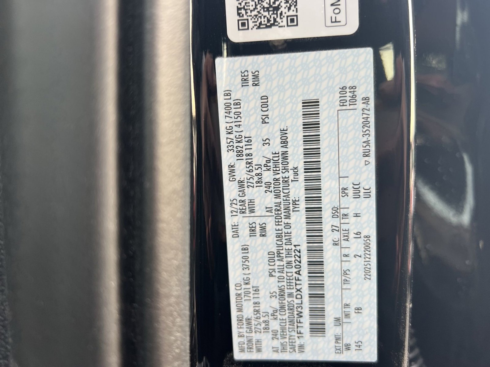 New 2026 Ford F150 XLT w/ Equipment Group 302A MID image 29