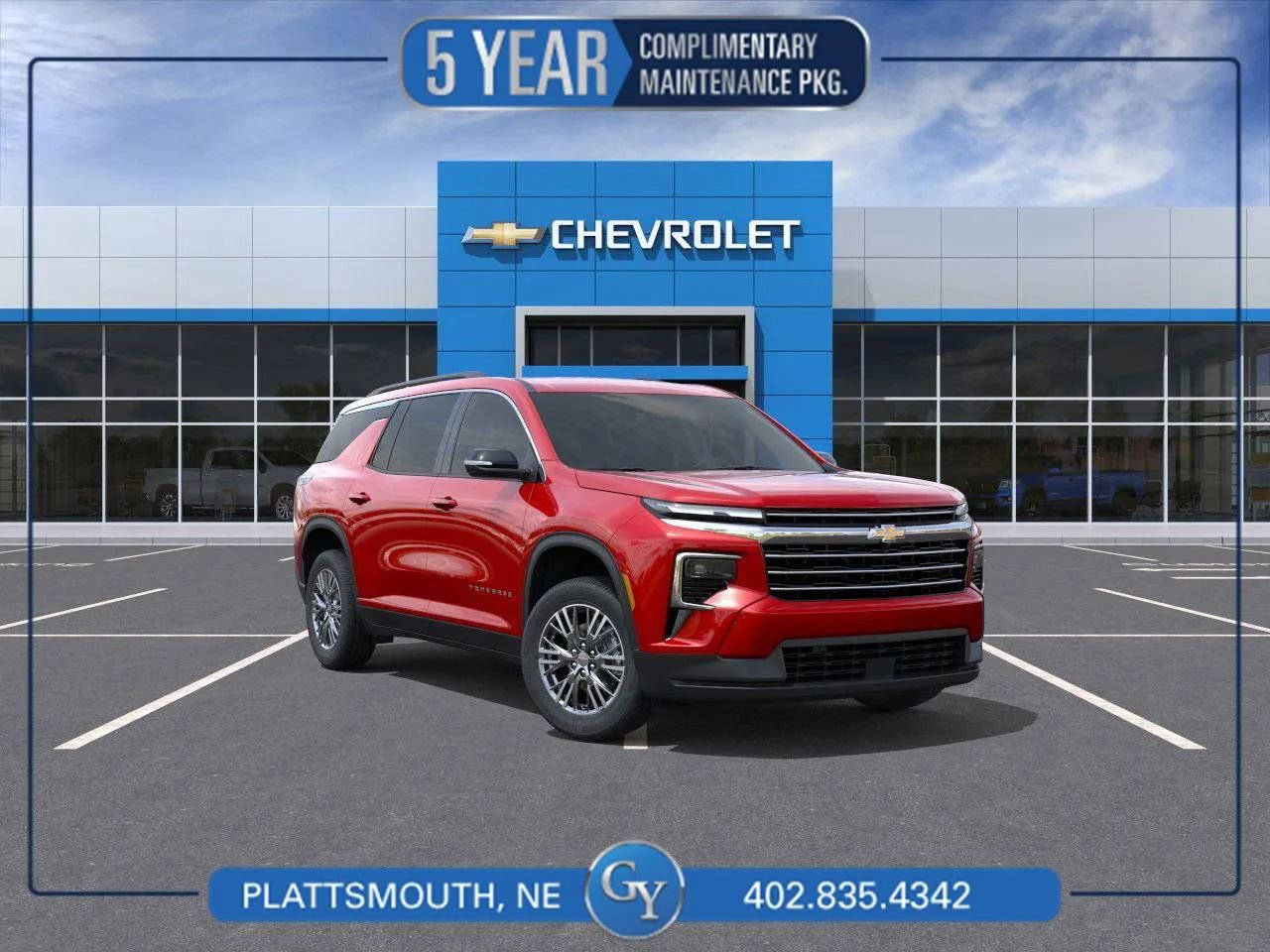 New 2025 Chevrolet Traverse LT w/ LPO, Cargo Package image 1