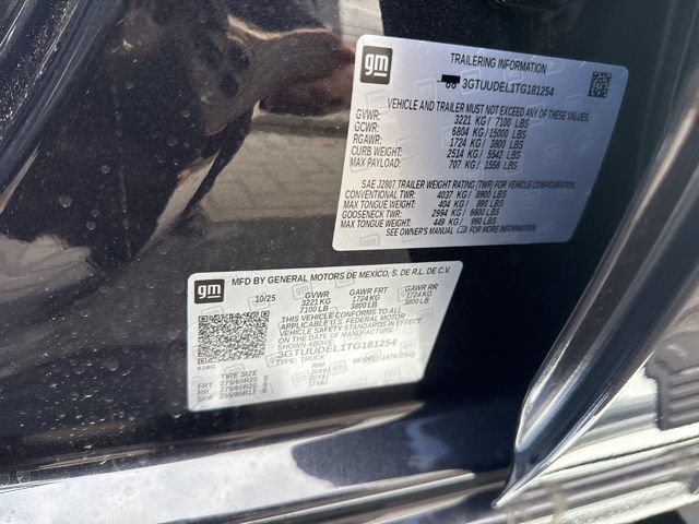 New 2026 GMC Sierra 1500 SLT w/ SLT Premium Package AWD/4WD image 19