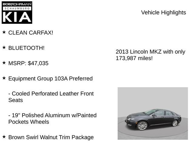 Used 2013 Lincoln MKZ AWD image 7