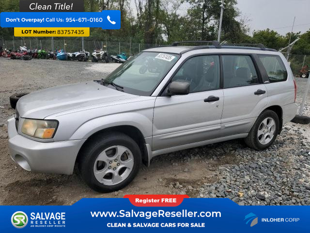 Used 2004 Subaru Forester 2.5XS