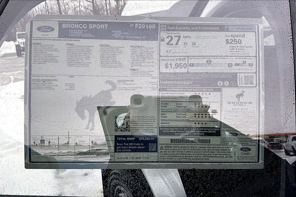 New 2025 Ford Bronco Sport Big Bend w/ Convenience Package image 12