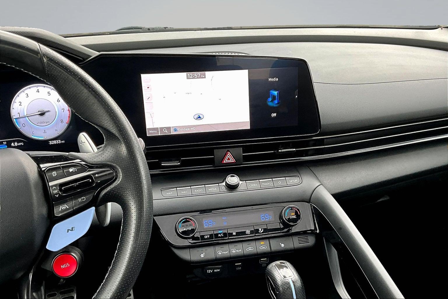 Used 2023 Hyundai Elantra N w/ Cargo Package FWD image 8