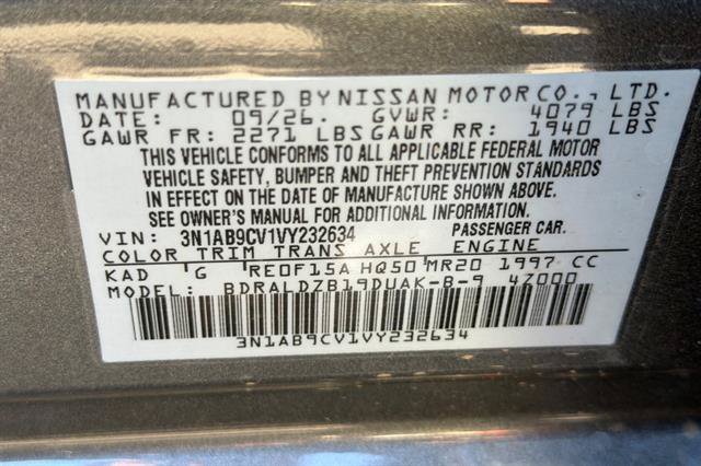 New 2027 Nissan Sentra SV w/ SV Convenience Package FWD image 30
