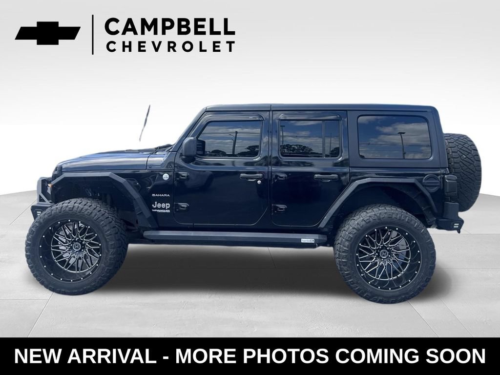 Used 2020 Jeep Wrangler Unlimited Sahara AWD/4WD image 2