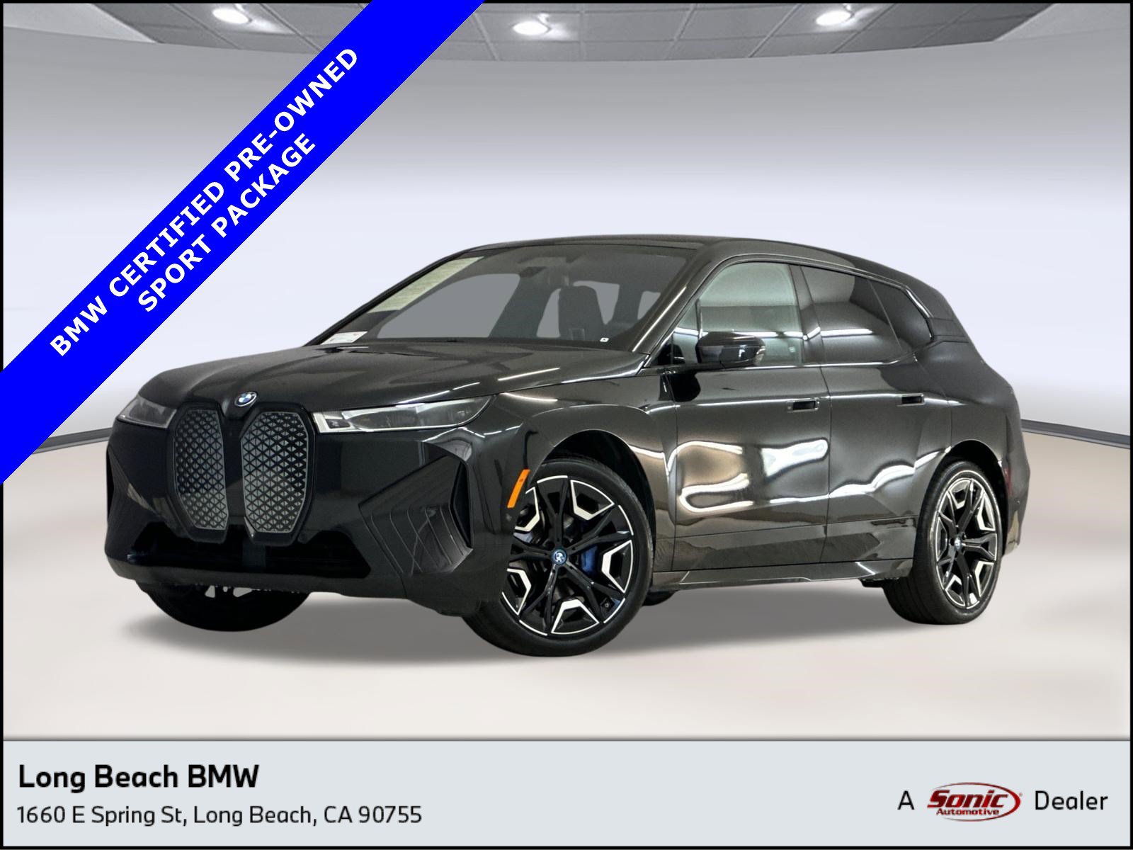 Certified 2024 BMW iX xDrive50 w/ Premium Package AWD/4WD image 1