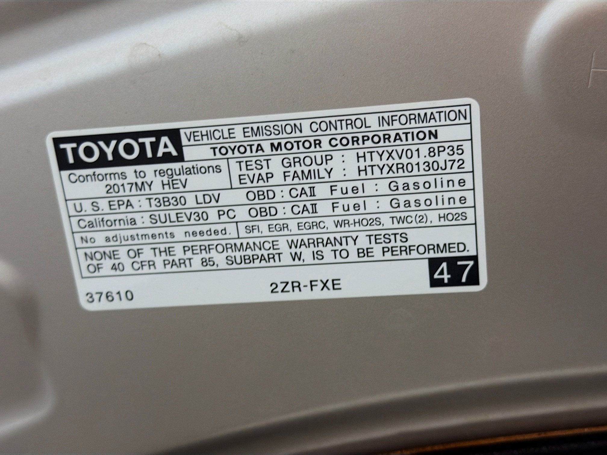 Used 2017 Toyota Prius Prime Advanced w/ Carpet Mat Package FWD image 17