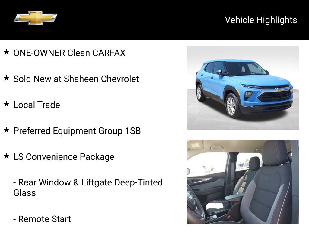 Certified 2024 Chevrolet TrailBlazer LS w/ LS Convenience Package AWD/4WD image 19