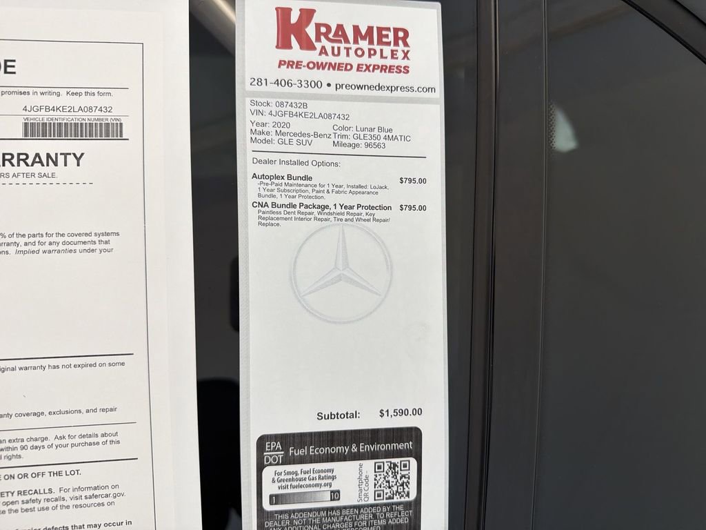 Used 2020 Mercedes-Benz GLE 350 4MATIC image 35