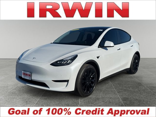 Used 2021 Tesla Model Y Long Range AWD/4WD image 1