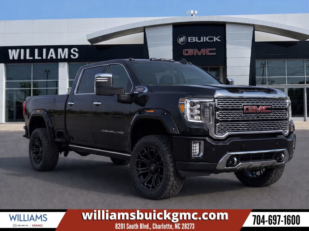 Certified 2022 GMC Sierra 2500 Denali w/ Denali Black Diamond Edition AWD/4WD image 1