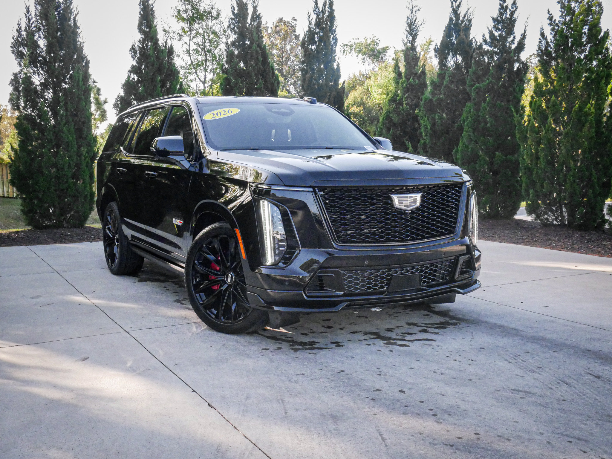 Used 2026 Cadillac Escalade V w/ LPO, ONYX Package AWD/4WD video 2