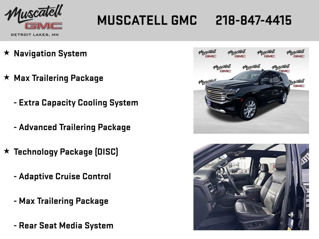 Used 2021 Chevrolet Tahoe High Country image 6