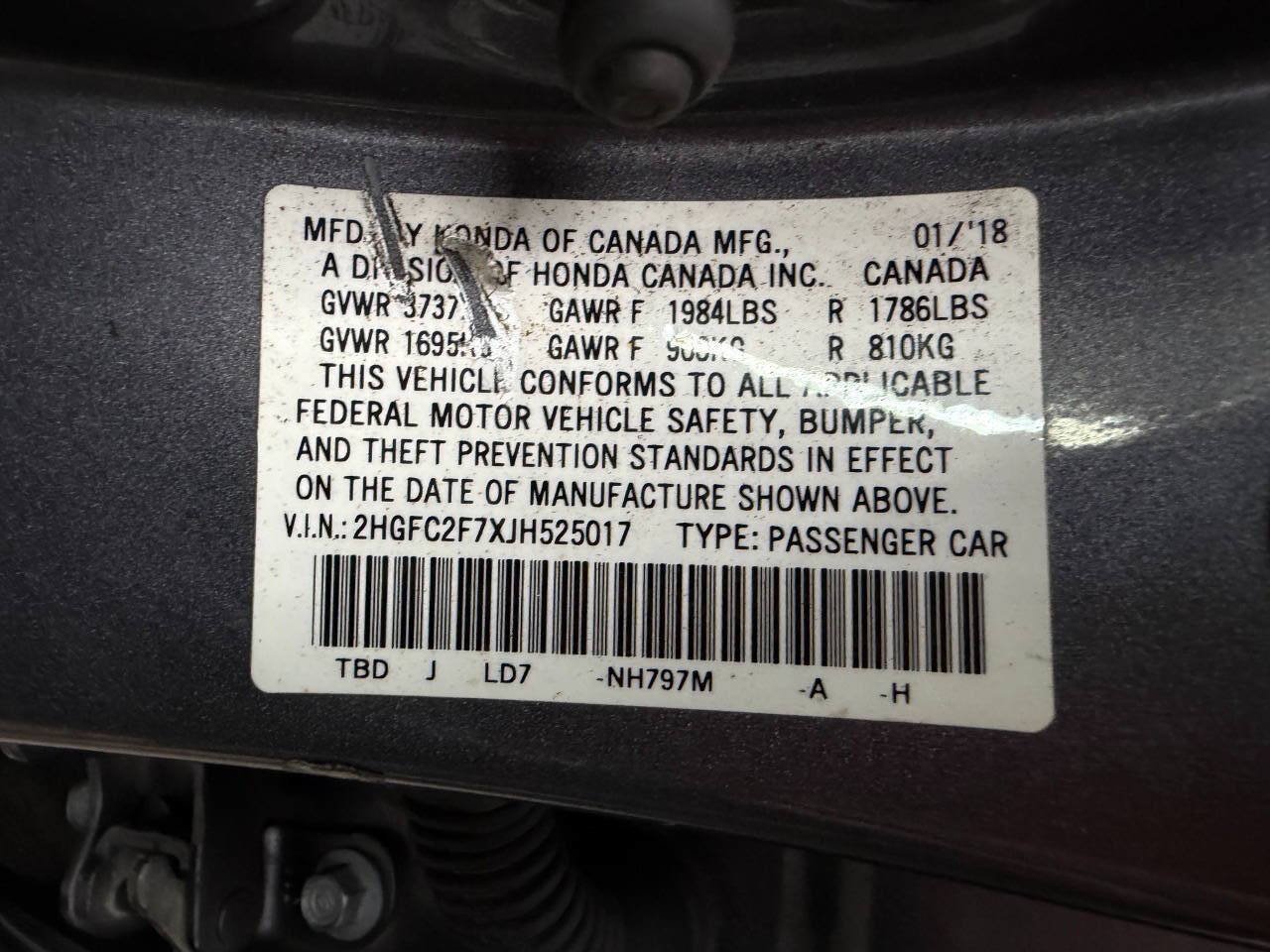 Used 2018 Honda Civic EX image 31