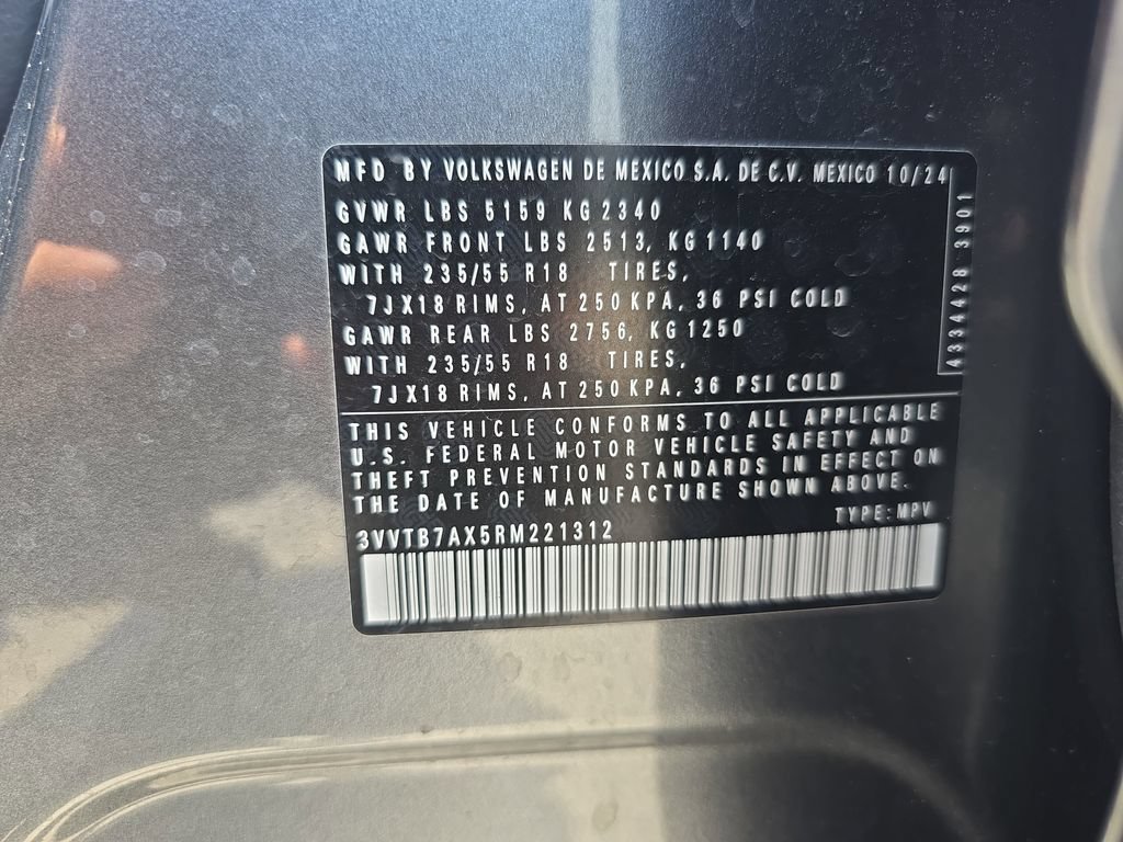 Certified 2024 Volkswagen Tiguan Wolfsburg Edition w/ Panoramic Sunroof Package FWD image 32