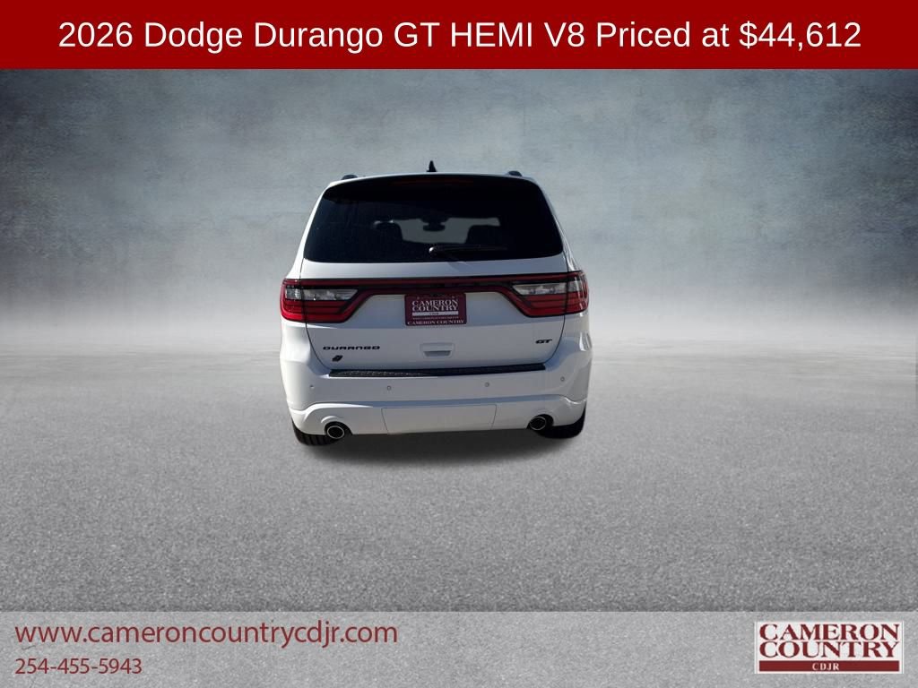 New 2026 Dodge Durango GT w/ Blacktop Package image 4