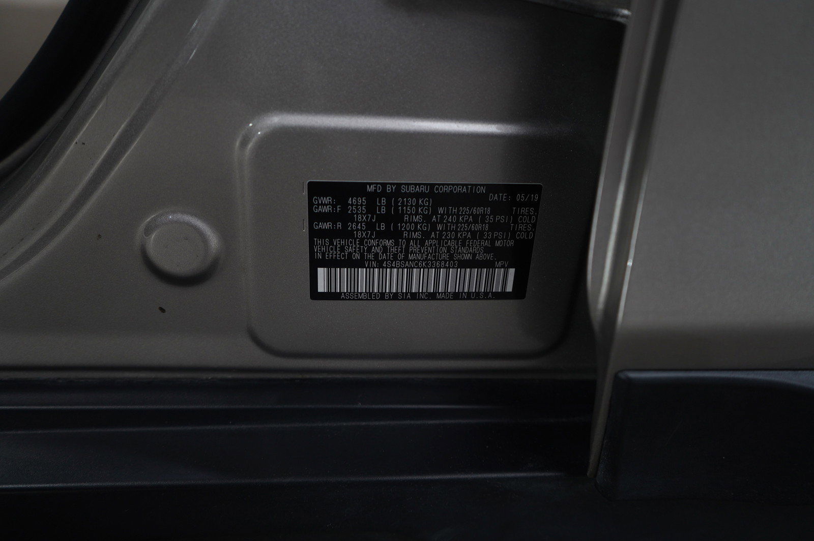 Used 2019 Subaru Outback 2.5i Limited image 23