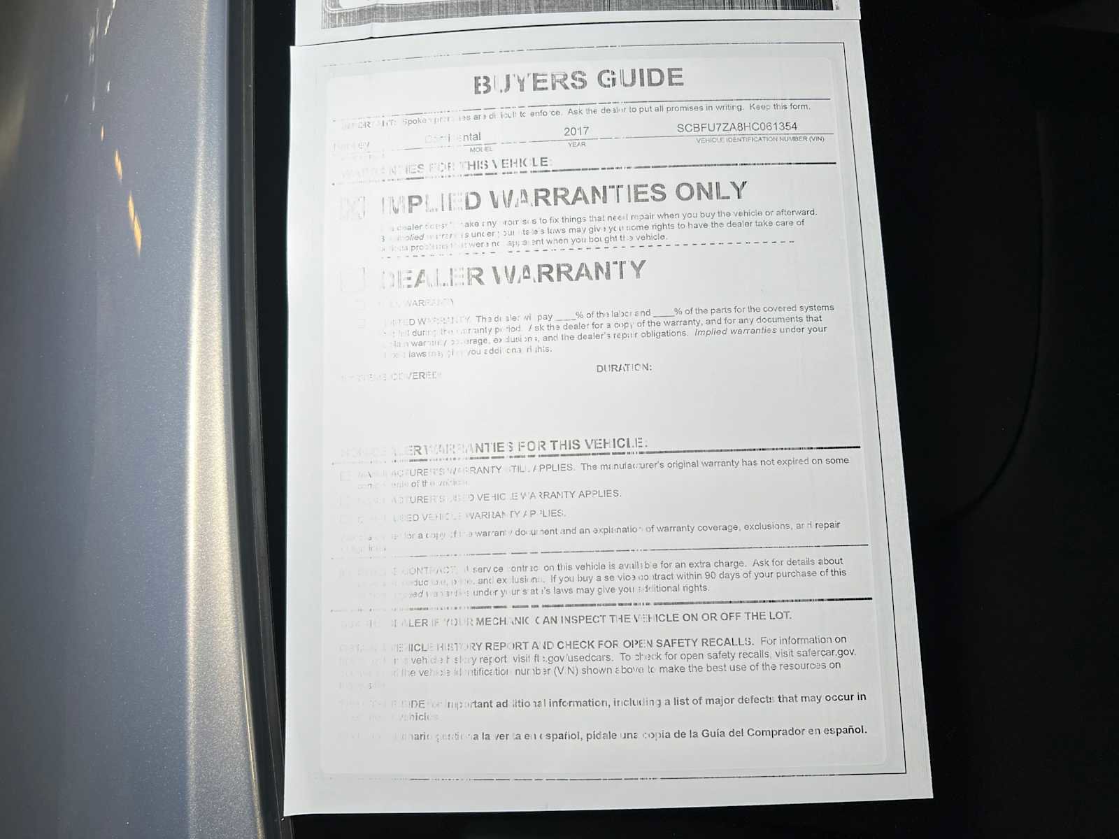 Used 2017 Bentley Continental GT image 45