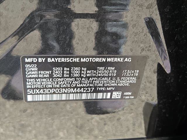 Used 2022 BMW X3 sDrive30i w/ Premium Package 2 RWD image 25