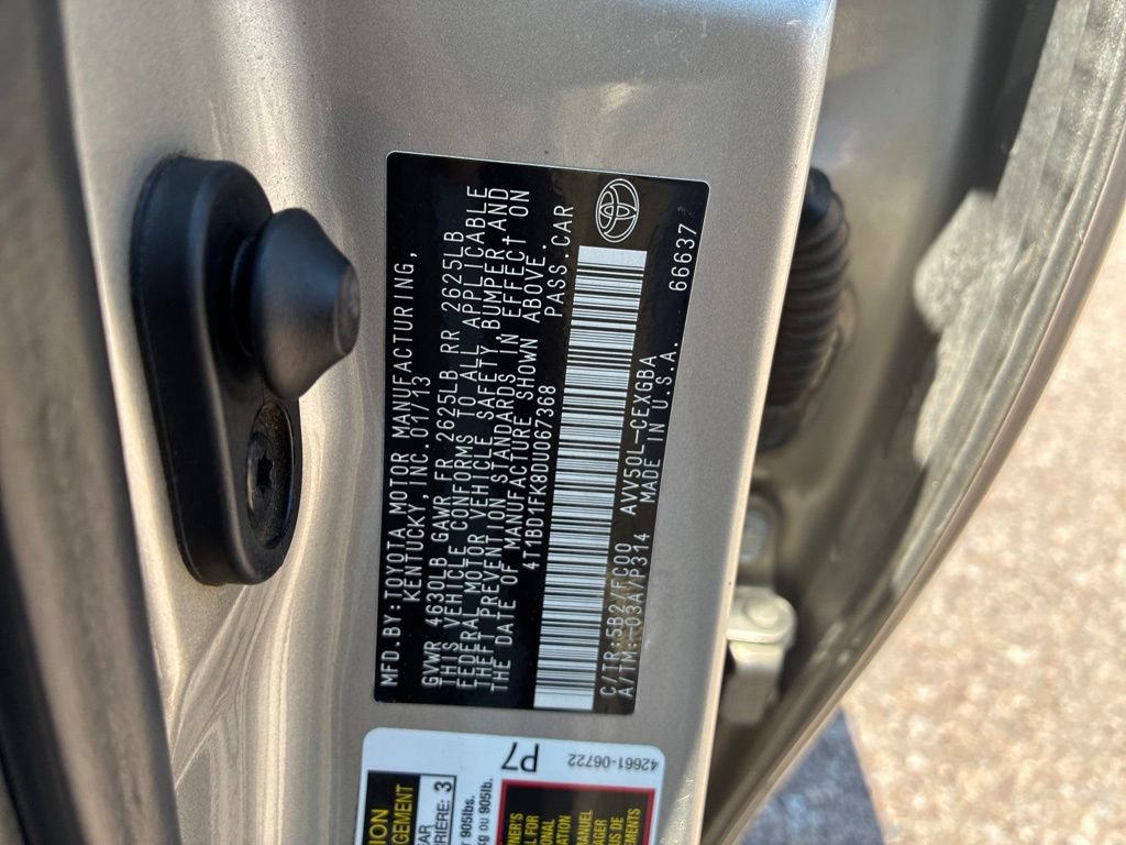 Used 2013 Toyota Camry XLE FWD image 23