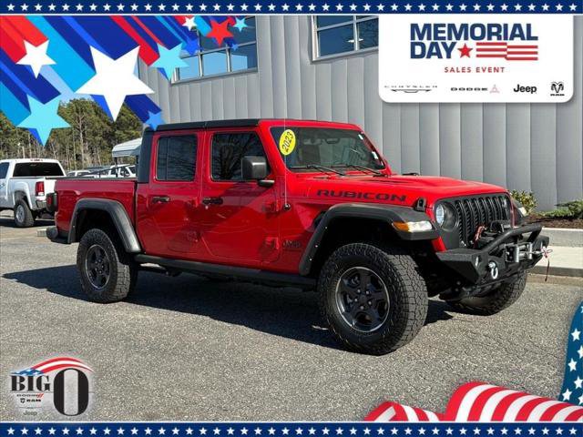 Certified 2023 Jeep Gladiator Rubicon w/ Cold Weather Group AWD/4WD image 1