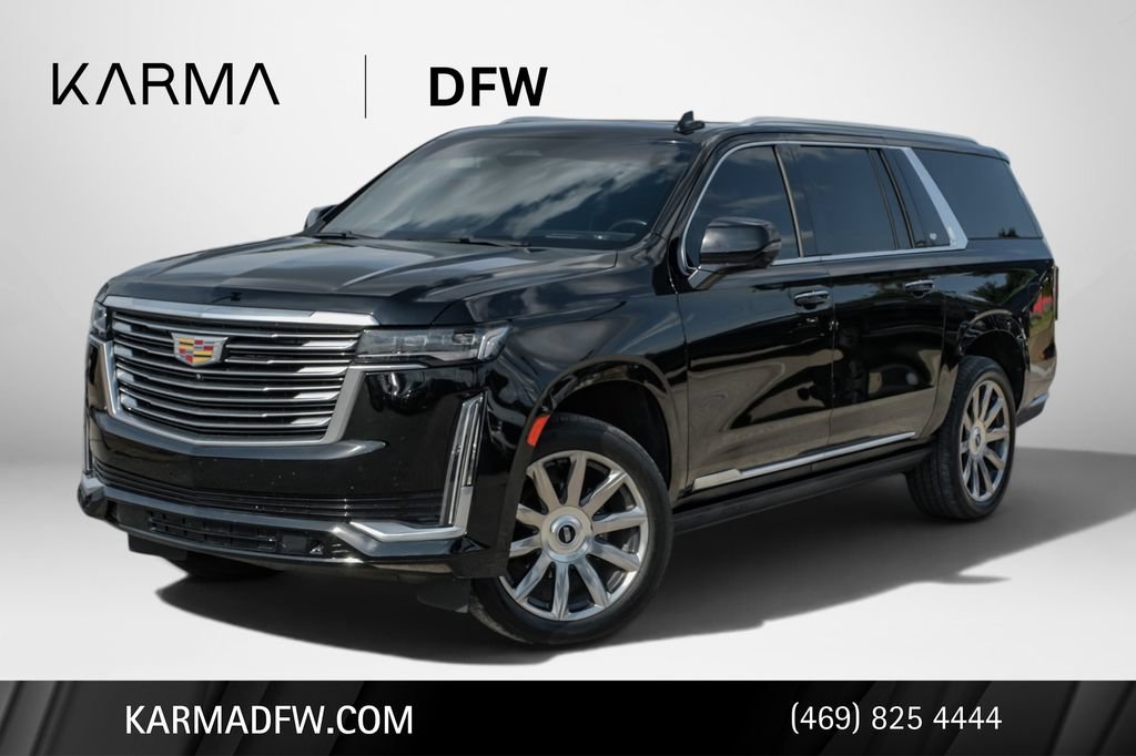 Used 2021 Cadillac Escalade ESV Premium Luxury Platinum AWD/4WD image 1