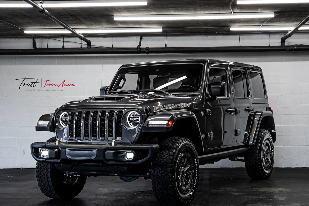Used 2022 Jeep Wrangler Unlimited Rubicon w/ Trailer Tow Package AWD/4WD image 1