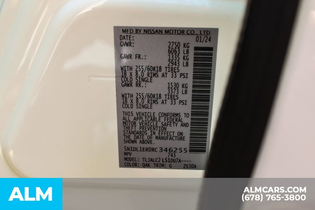 Used 2024 INFINITI QX60 Pure image 44