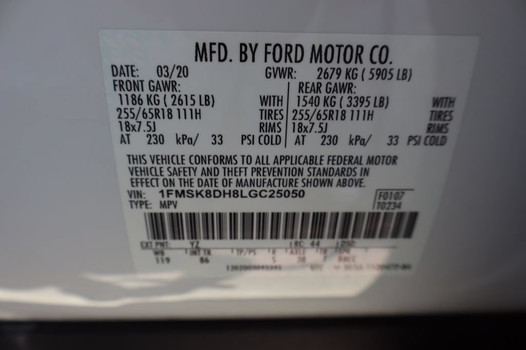 Used 2020 Ford Explorer XLT w/ Comfort Package AWD/4WD image 38