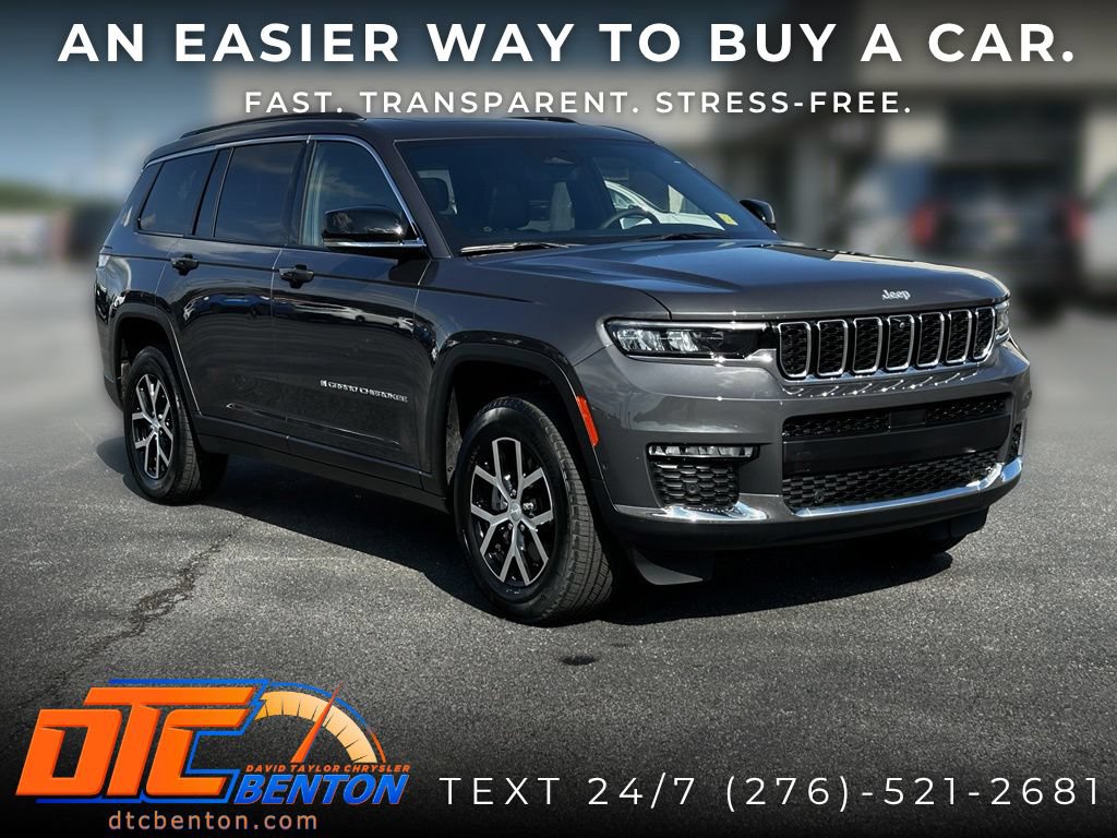 Used 2025 Jeep Grand Cherokee L Limited w/ Luxury Tech Group II AWD/4WD image 1
