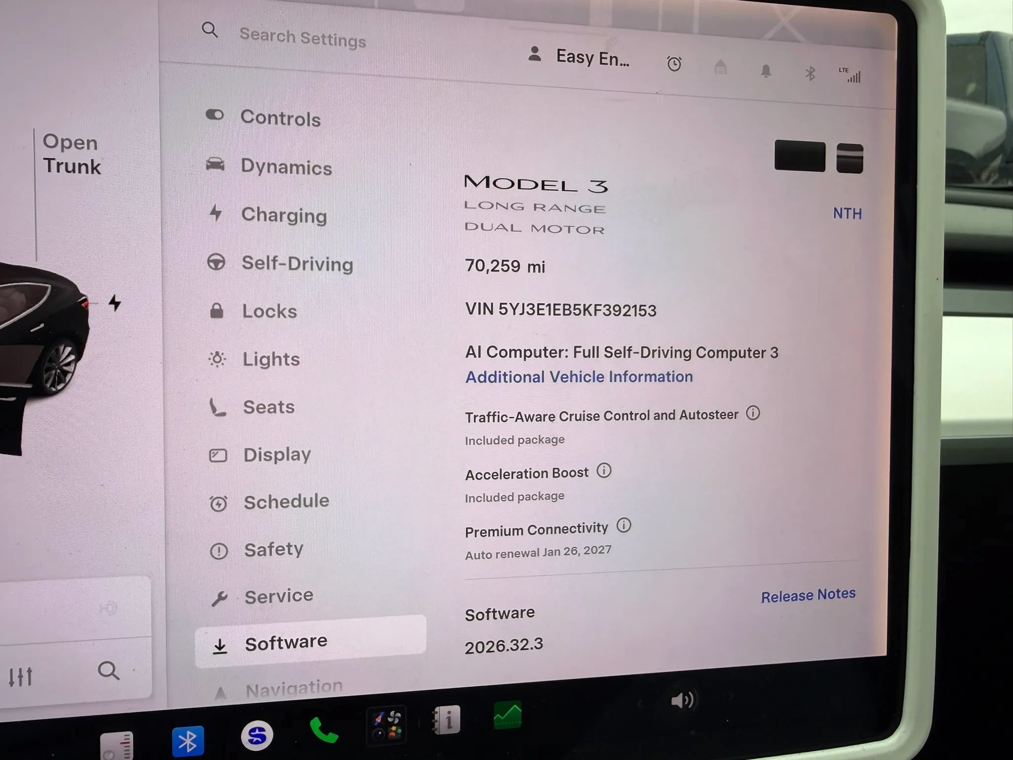 Used 2019 Tesla Model 3 Long Range AWD/4WD image 6