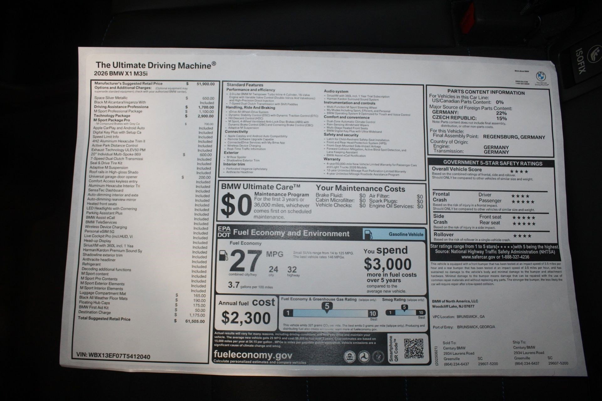 New 2026 BMW X1 M35i image 22