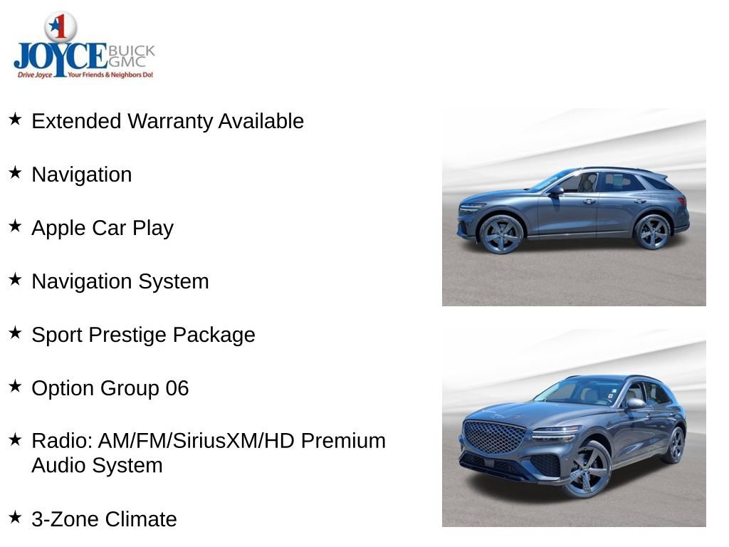 Used 2022 Genesis GV70 3.5T Sport w/ Sport Prestige Package AWD/4WD image 9