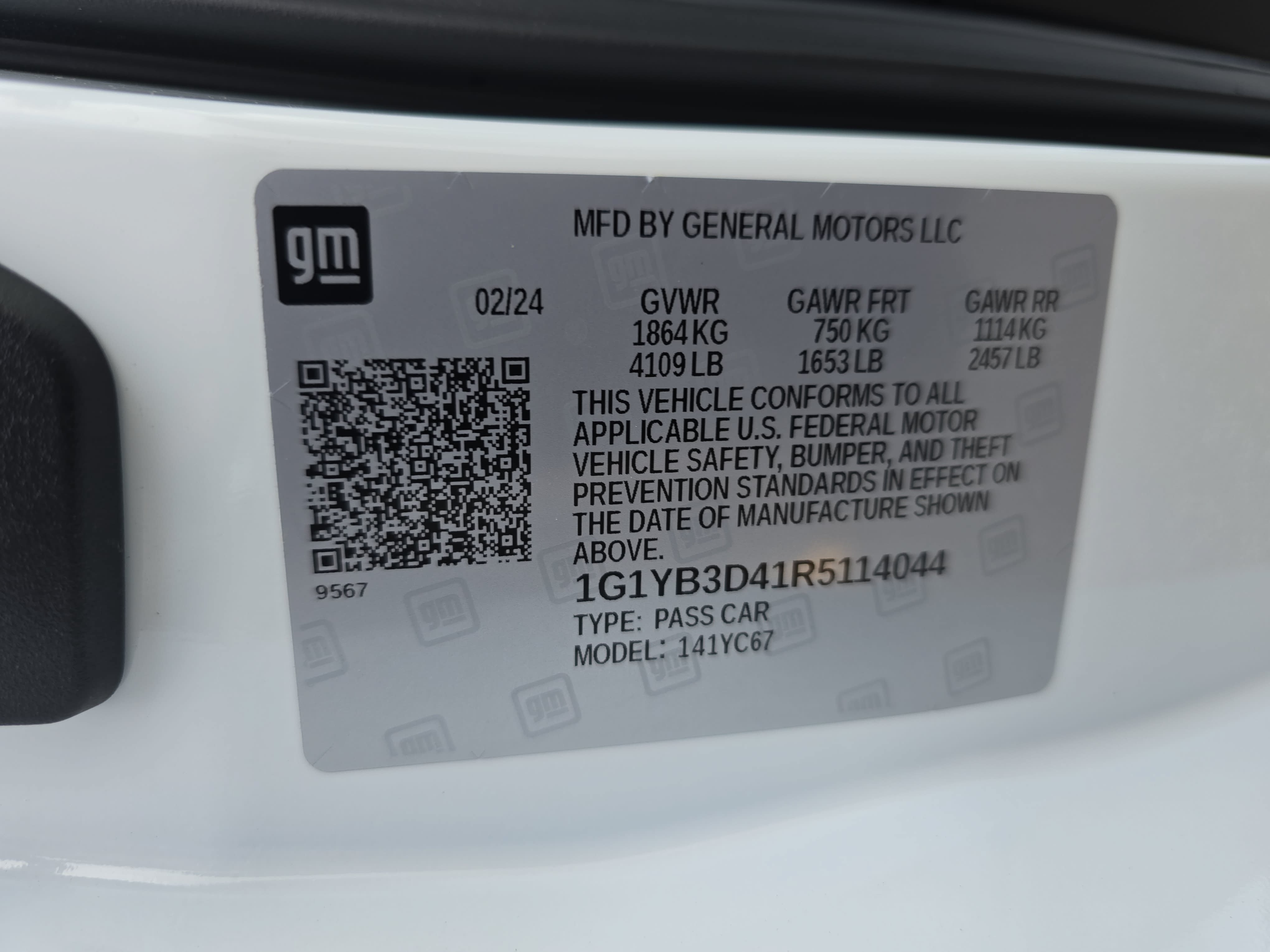 Used 2024 Chevrolet Corvette Stingray Preferred Conv w/ Battery Protection Package RWD image 38