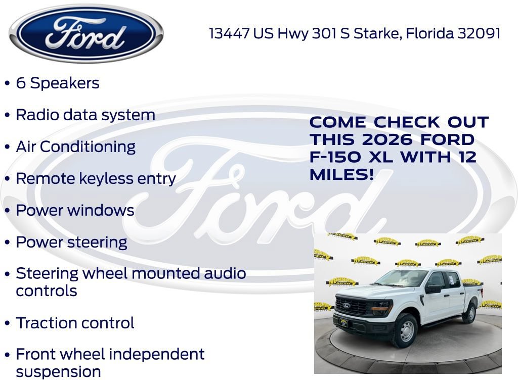 New 2026 Ford F150 XL AWD/4WD image 20