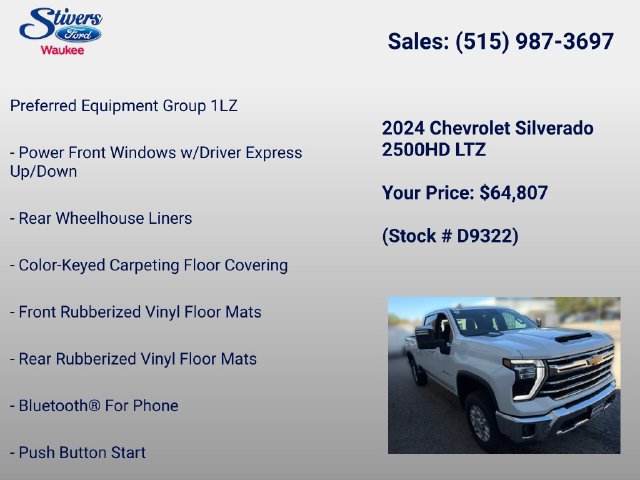 Used 2024 Chevrolet Silverado 2500 LTZ AWD/4WD image 12
