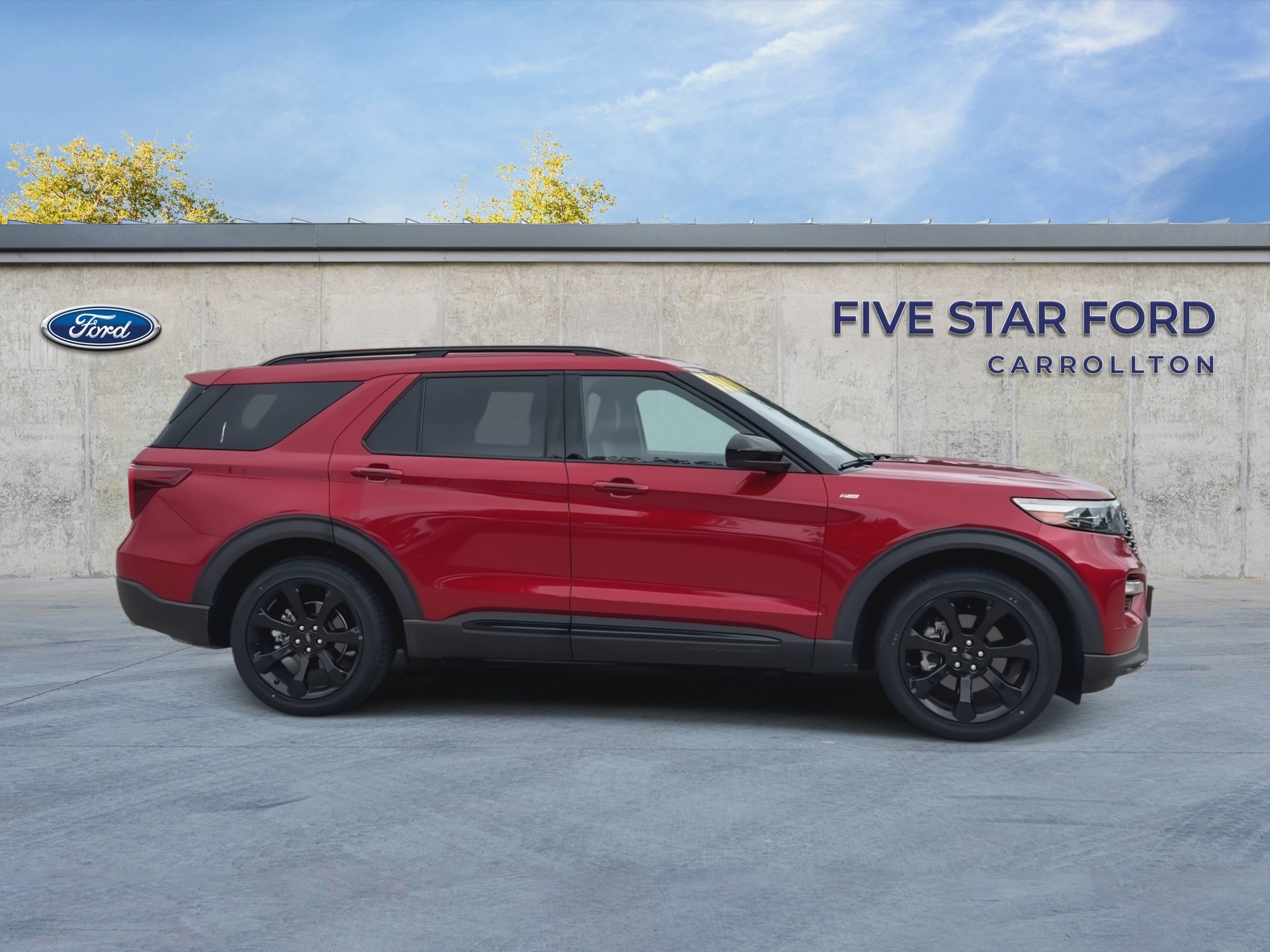 Certified 2023 Ford Explorer ST-Line w/ Class IV Trailer Tow Package RWD image 9