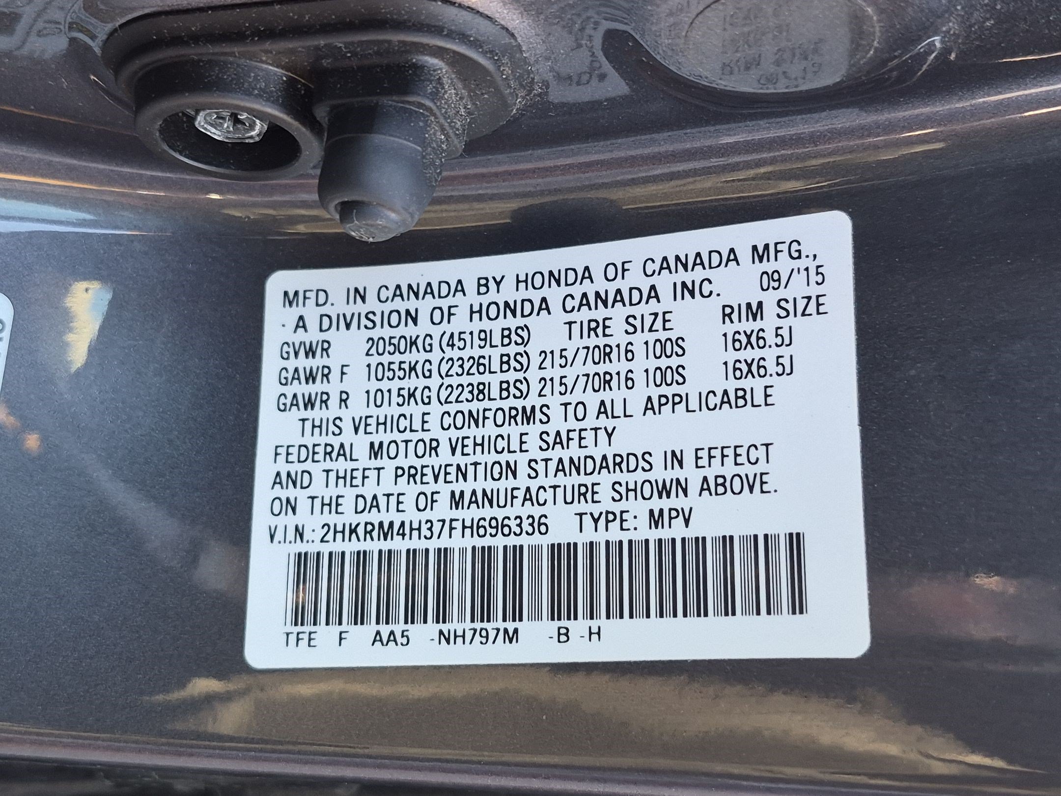 Used 2015 Honda CR-V LX image 32