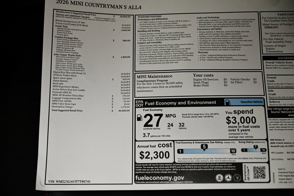 New 2026 MINI Cooper Countryman S image 40