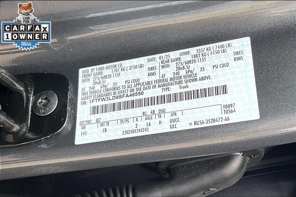 Used 2025 Ford F150 XLT w/ Equipment Group 302A MID AWD/4WD image 31