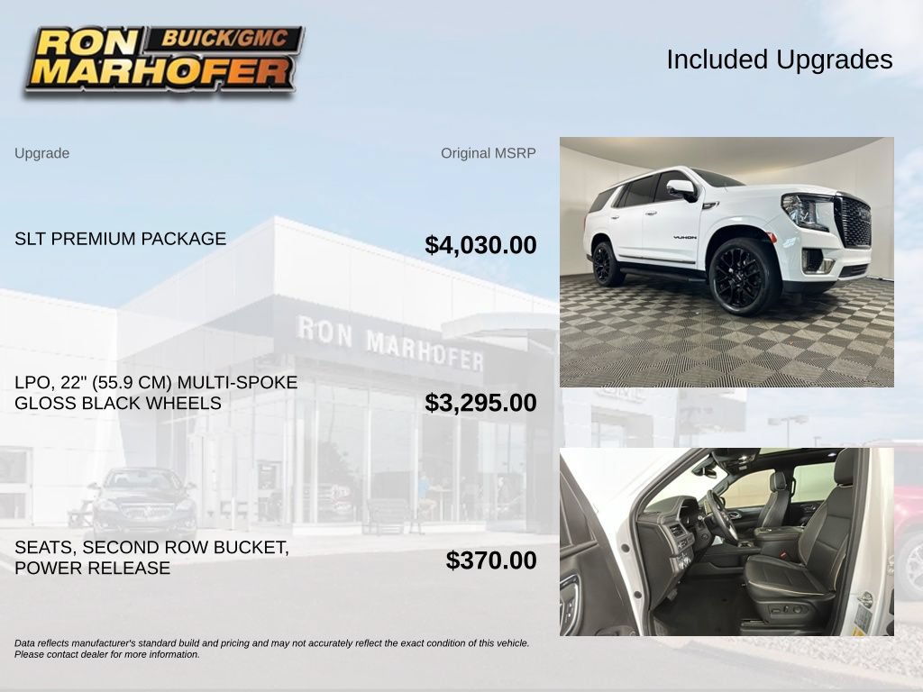 Used 2023 GMC Yukon SLT w/ SLT Premium Package AWD/4WD image 6