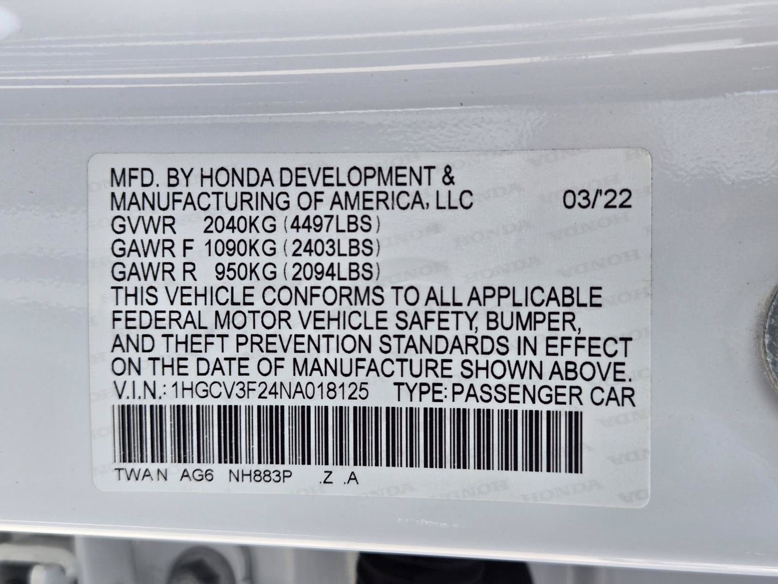 Used 2022 Honda Accord Sport image 28