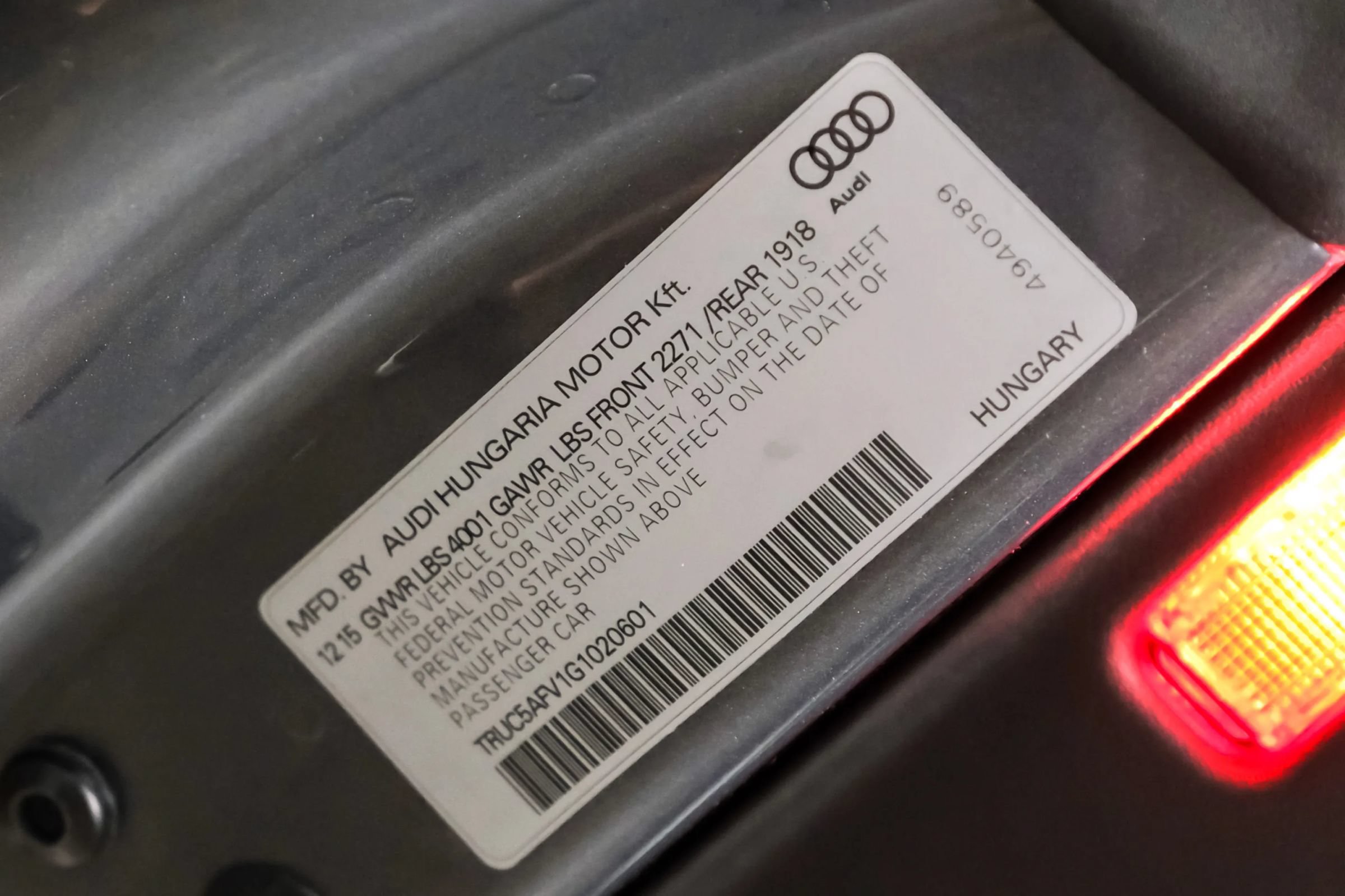 Used 2016 Audi TT 2.0T AWD/4WD image 47